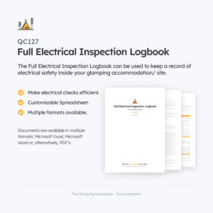 Full Electrical Inspection Logbook QC127